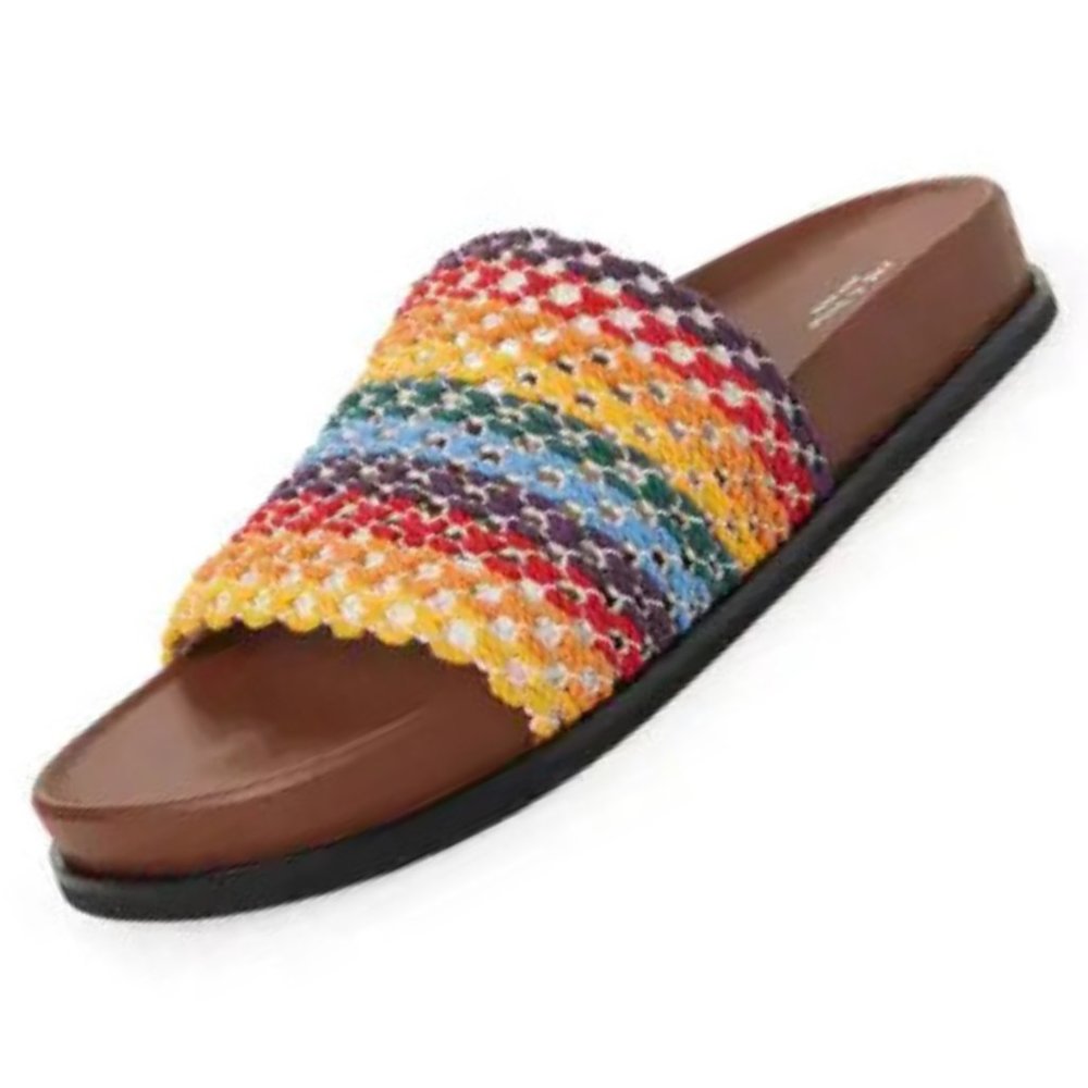 RAG AND BONE Bailey Slide Sandals Size 8 New With Tags - Picture 2 of 7